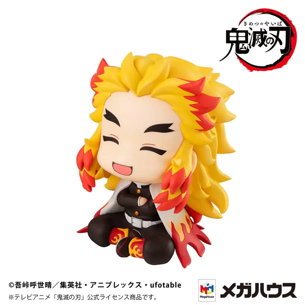 Demon Slayer: Kimetsu no Yaiba Statuetă PVC Look Up Rengoku Kyoujurou Smile Ver. 11 cm (cu cadou) poza produsului