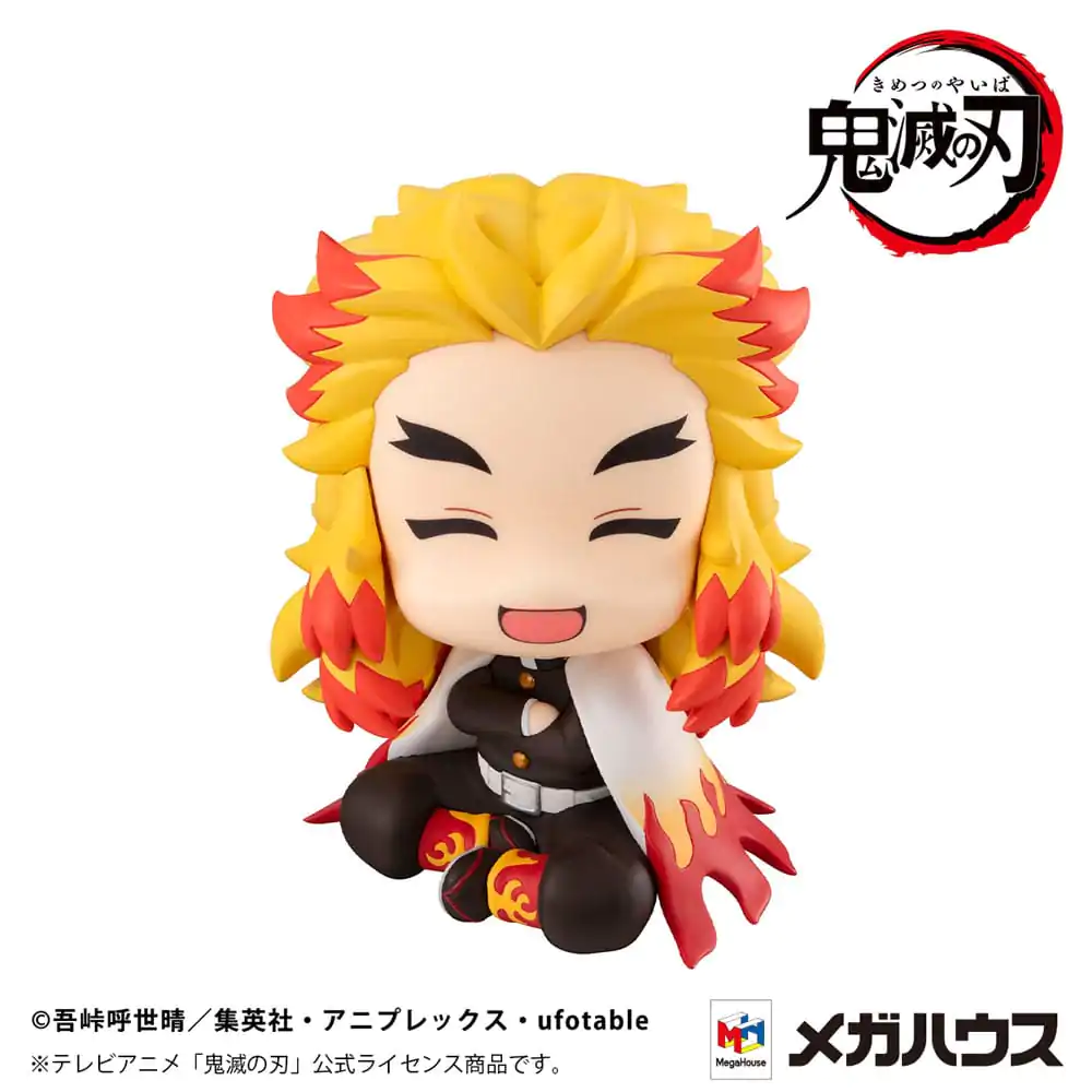 Demon Slayer: Kimetsu no Yaiba Statuetă PVC Look Up Rengoku Kyoujurou Smile Ver. 11 cm (cu cadou) poza produsului