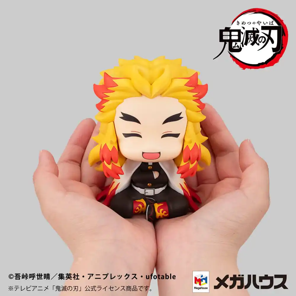 Demon Slayer: Kimetsu no Yaiba Statuetă PVC Look Up Rengoku Kyoujurou Smile Ver. 11 cm (cu cadou) poza produsului