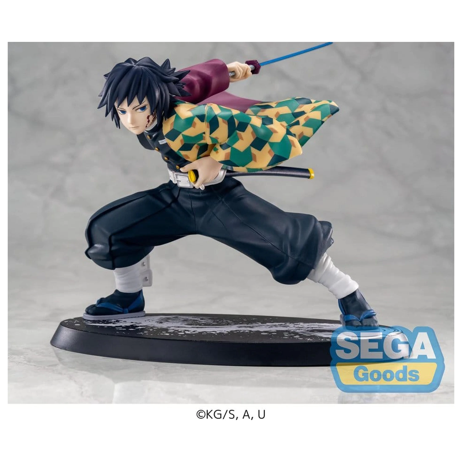 Demon Slayer: Kimetsu no Yaiba Figurina PVC Luminasta Giyu Tomioka Awakening 15 cm poza produsului