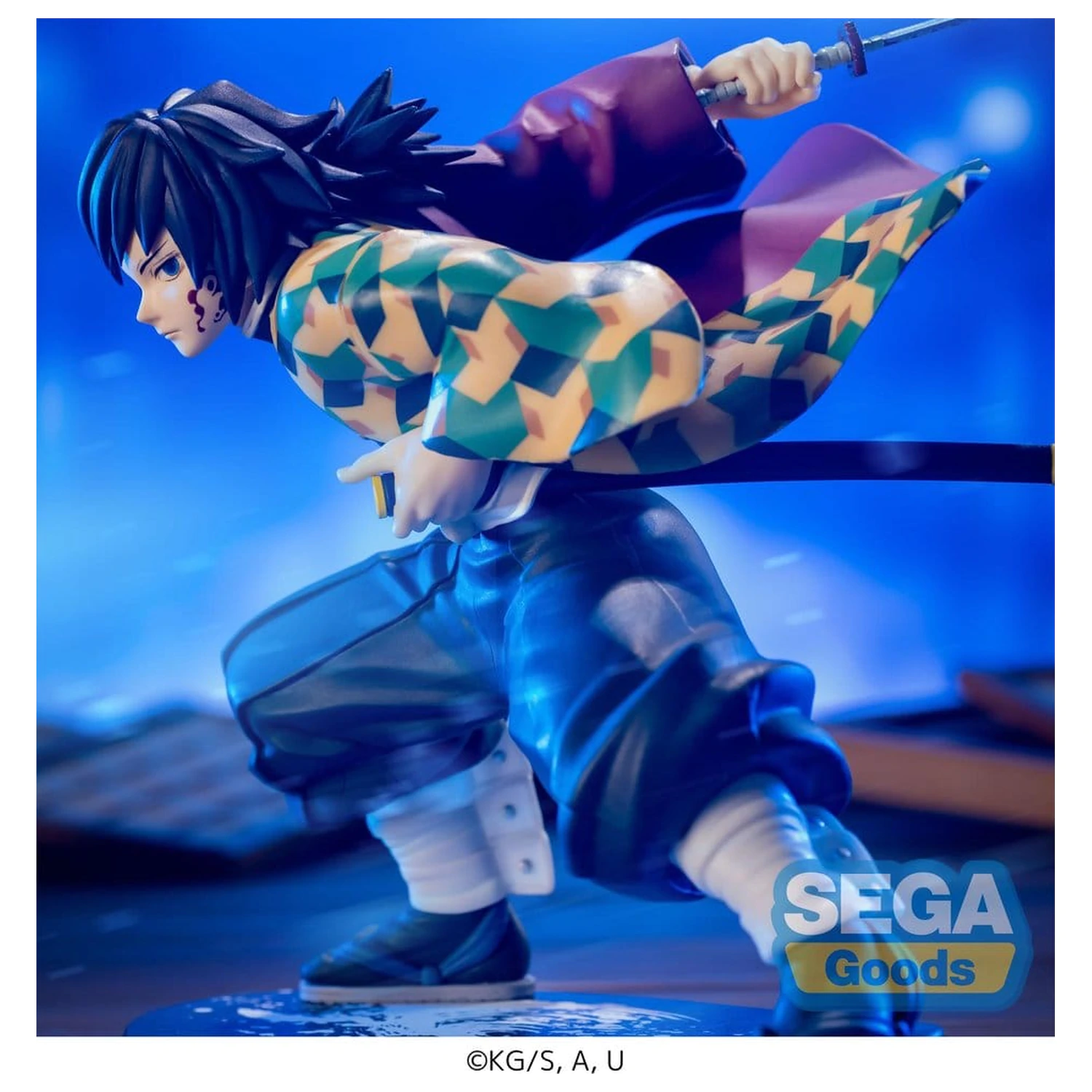 Demon Slayer: Kimetsu no Yaiba Figurina PVC Luminasta Giyu Tomioka Awakening 15 cm poza produsului