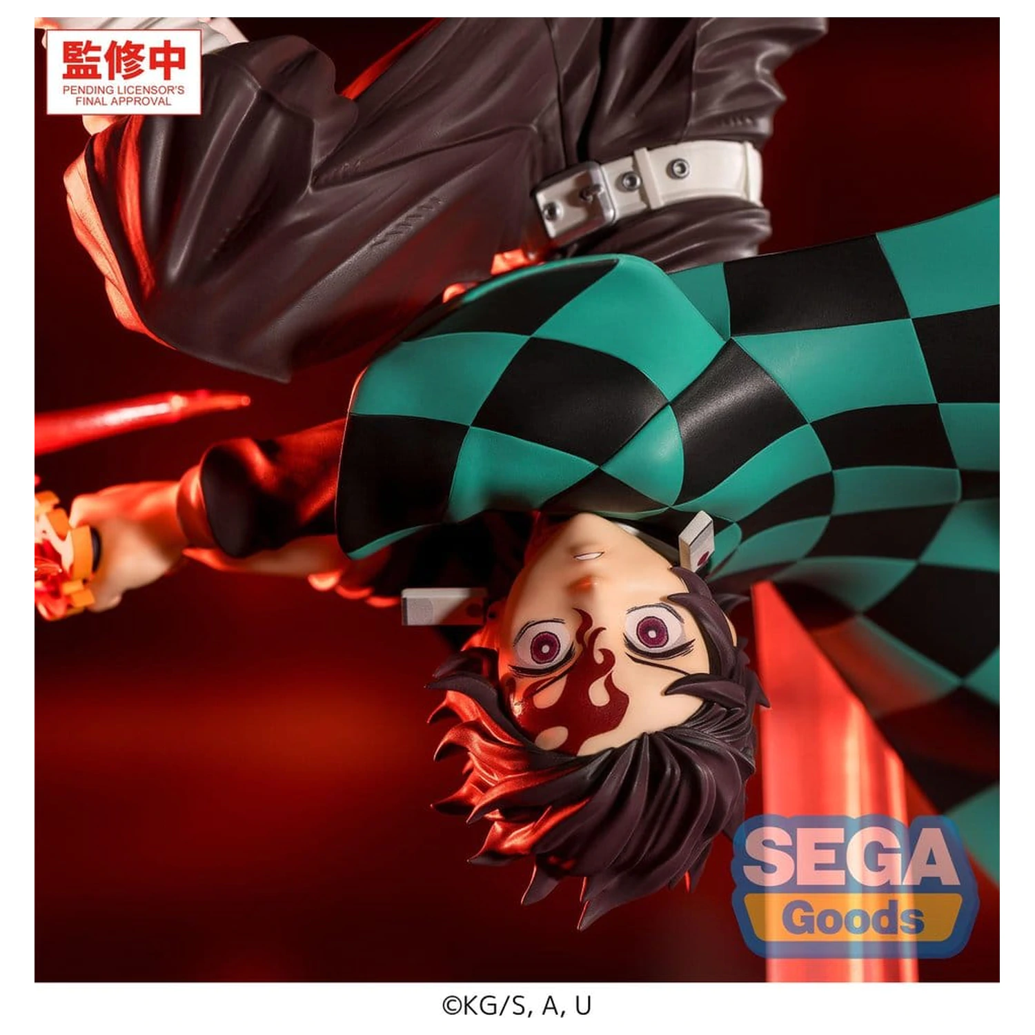 Demon Slayer: Kimetsu no Yaiba Luminasta Figurina PVC Tanjiro Kamado Hinokami Kagura Setting Sun Transformation 15 cm poza produsului