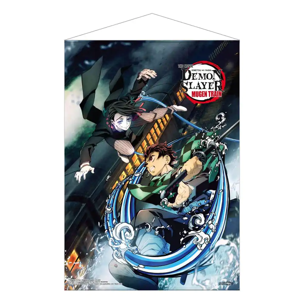 Demon Slayer: Kimetsu no Yaiba Wallscroll Trenul Mugen Tanjiro Vs Enmu 50 x 70 cm poza produsului