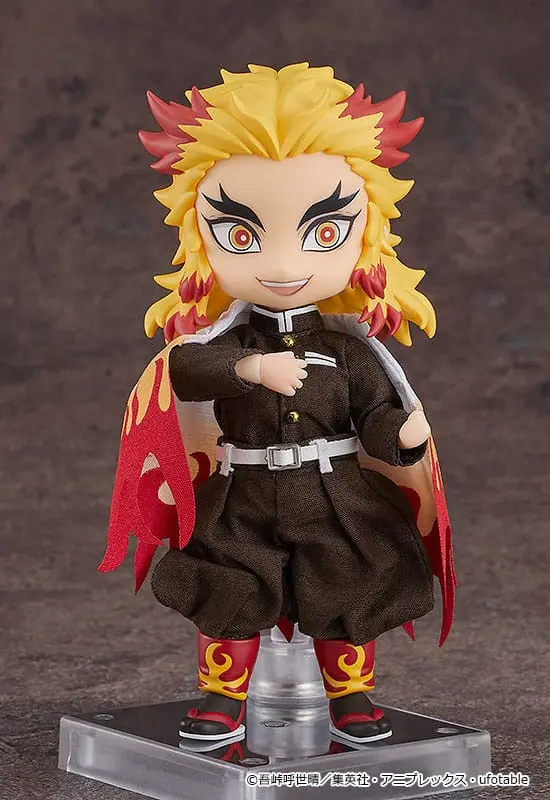 Demon Slayer: Kimetsu no Yaiba Nendoroid Păpușă Figurina Kyojuro Rengoku 14 cm poza produsului