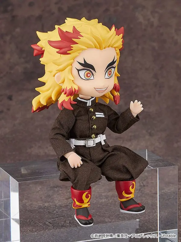 Demon Slayer: Kimetsu no Yaiba Nendoroid Păpușă Figurina Kyojuro Rengoku 14 cm poza produsului