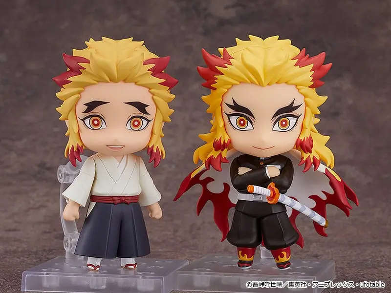 Demon Slayer: Kimetsu no Yaiba Figurina Nendoroid Senjuro Rengoku 10 cm poza produsului