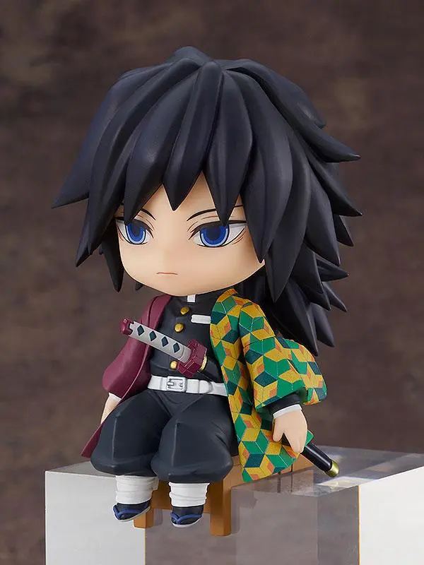 Demon Slayer: Kimetsu no Yaiba Nendoroid Swacchao! figurină Giyu Tomioka 9 cm poza produsului