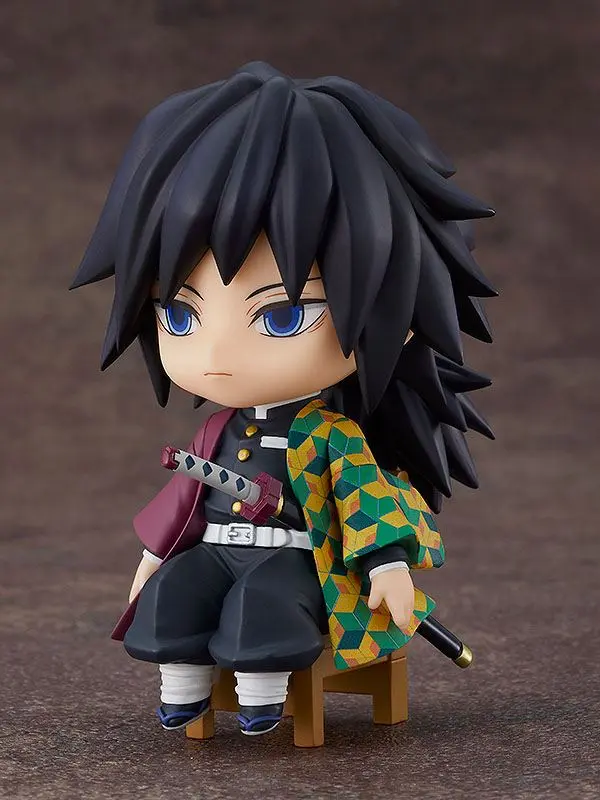 Demon Slayer: Kimetsu no Yaiba Nendoroid Swacchao! figurină Giyu Tomioka 9 cm poza produsului