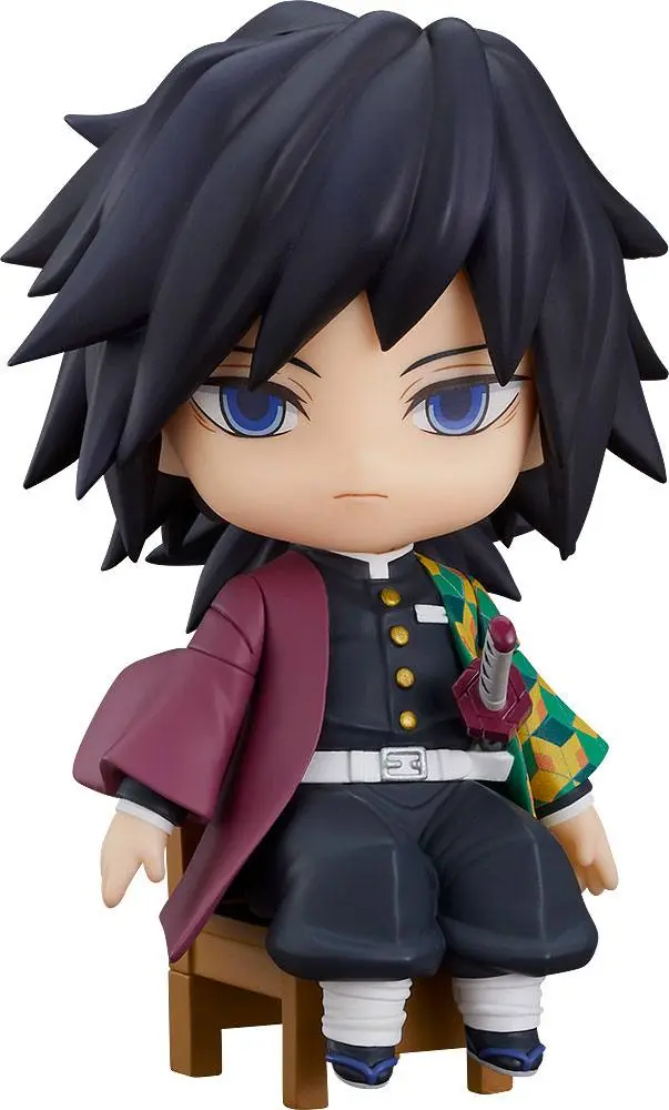 Demon Slayer: Kimetsu no Yaiba Nendoroid Swacchao! figurină Giyu Tomioka 9 cm poza produsului