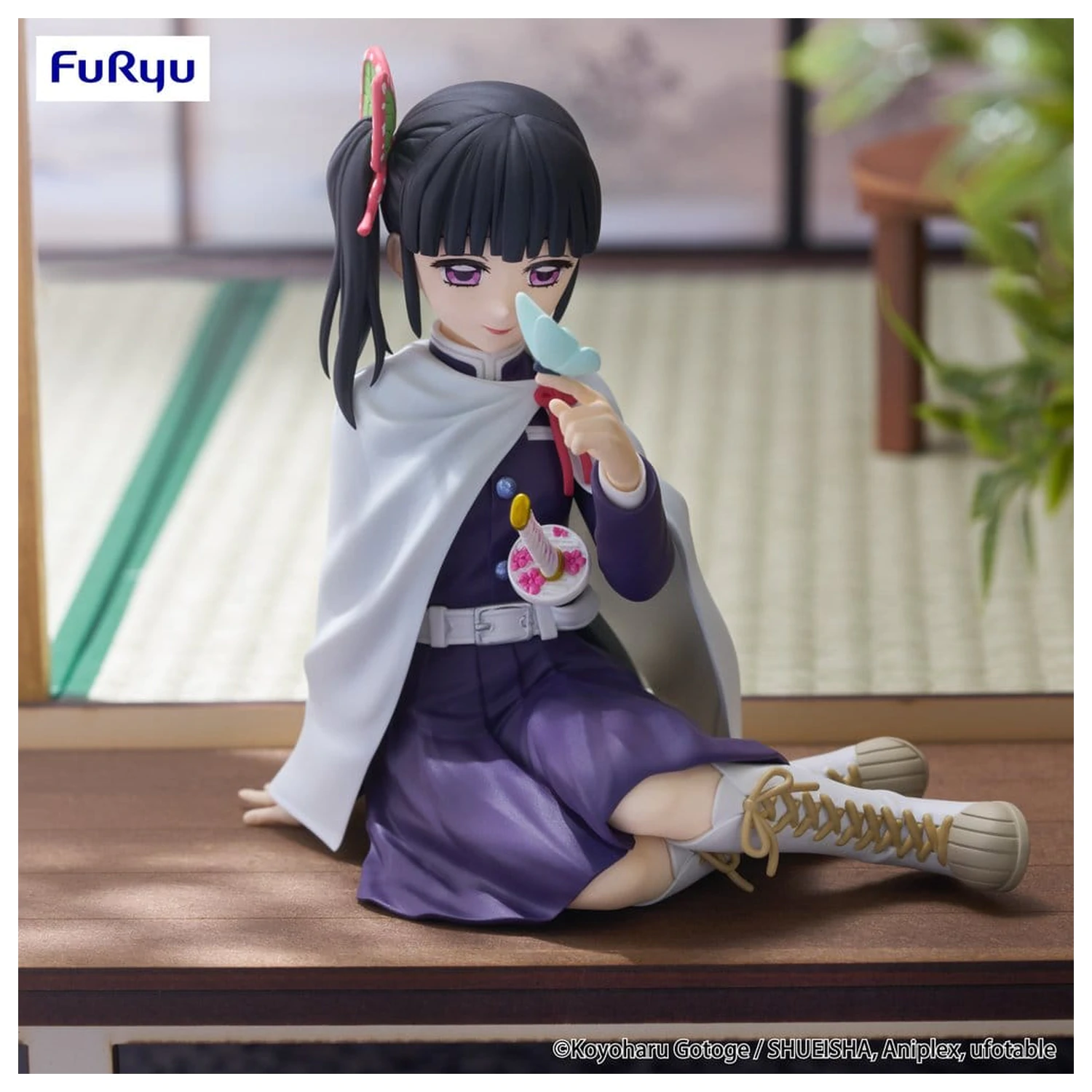 Demon Slayer: Kimetsu no Yaiba figurina PVC pentru opritor de noodle Tsuyuri Kanao 8 cm poza produsului