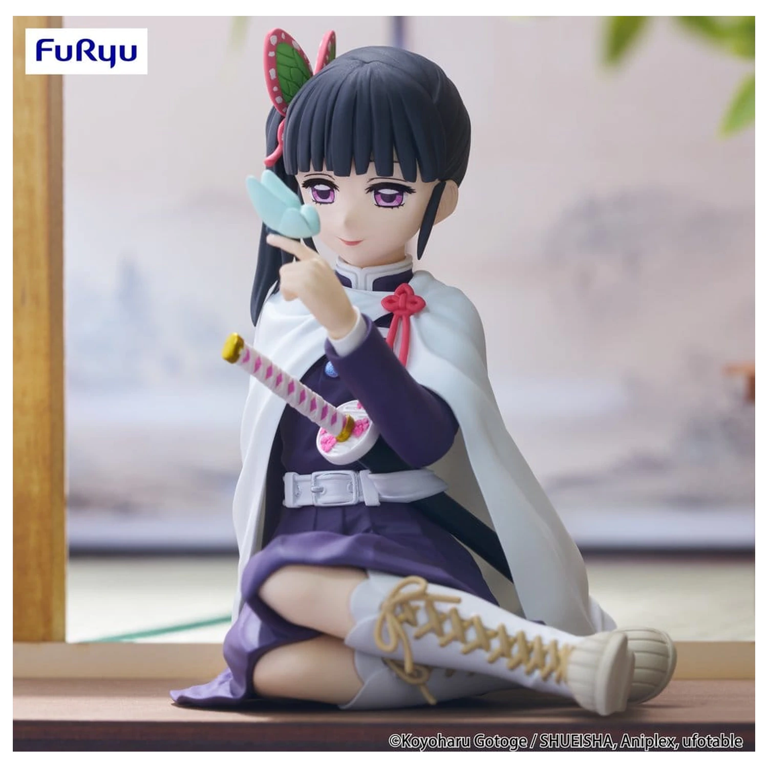 Demon Slayer: Kimetsu no Yaiba figurina PVC pentru opritor de noodle Tsuyuri Kanao 8 cm poza produsului