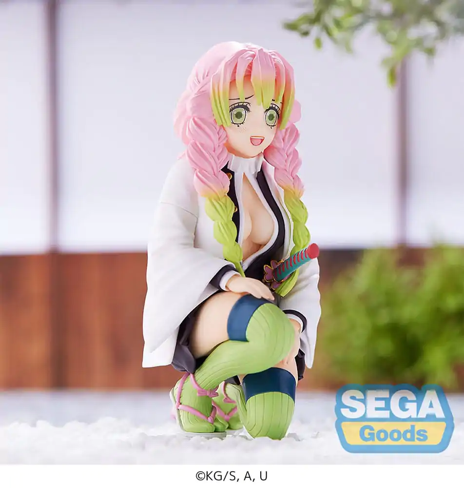 Demon Slayer: Kimetsu no Yaiba PM Perching Statuie PVC Mitsuri Kanroji Hashira Meeting (re-run) 11 cm poza produsului