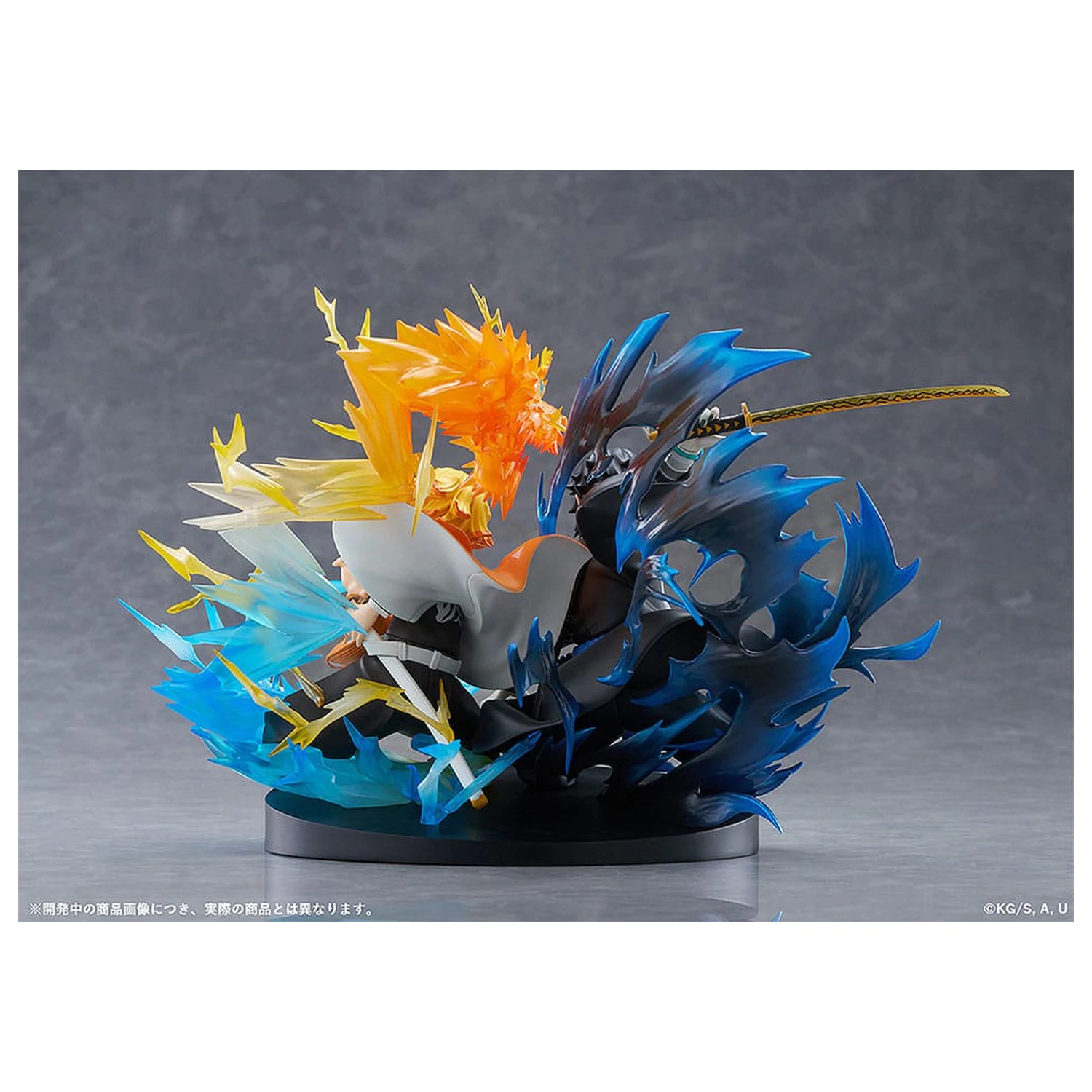 Demon Slayer: Kimetsu no Yaiba Statuie PVC Zenitsu Agatsuma & Kaigaku 15 cm poza produsului