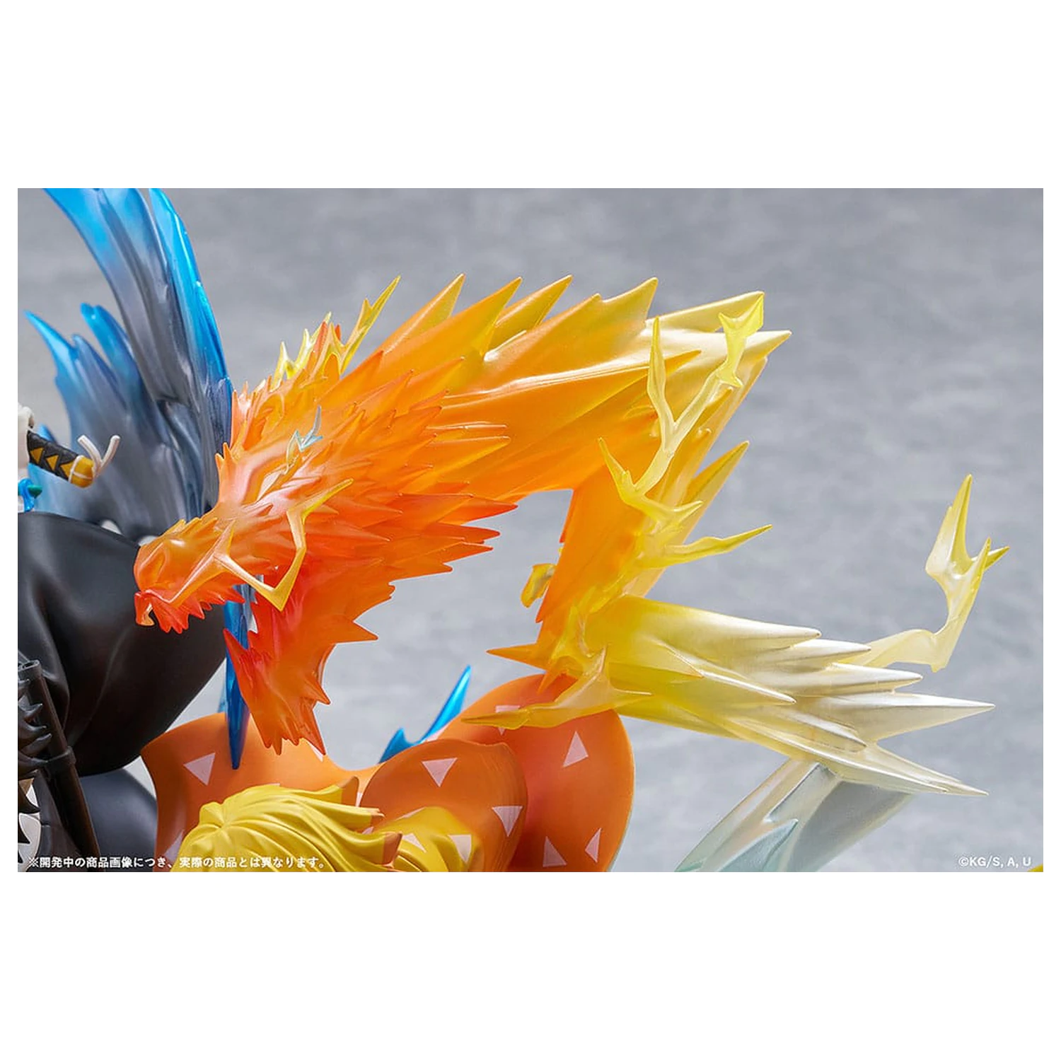 Demon Slayer: Kimetsu no Yaiba Statuie PVC Zenitsu Agatsuma & Kaigaku 15 cm poza produsului