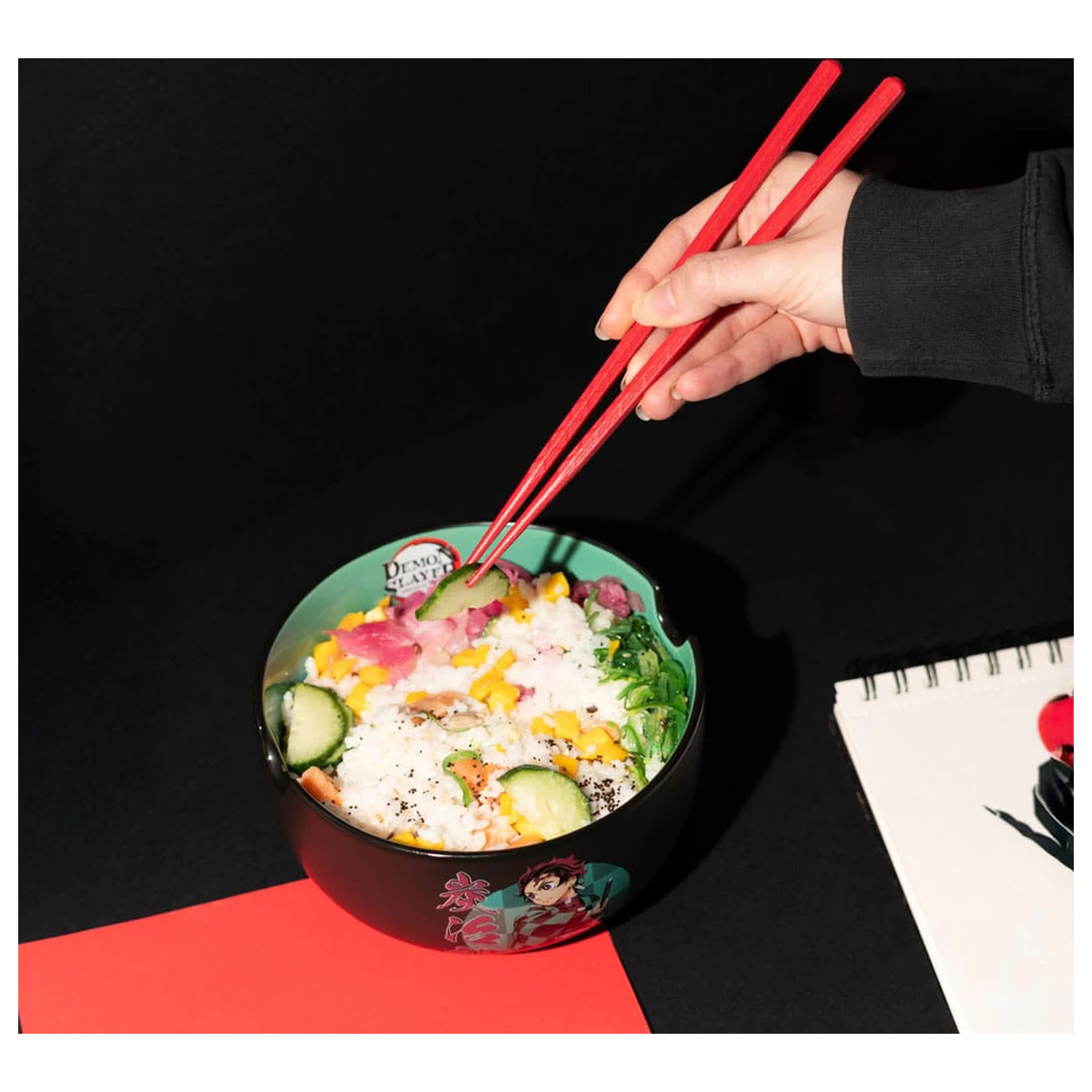 Bol ramen Demon Slayer Kimetsu no Yaiba poza produsului