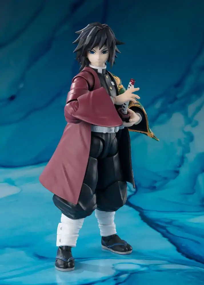 Demon Slayer: Kimetsu no Yaiba S.H. Figuarts Figurina de Acțiune Giyu Tomioka 15 cm poza produsului