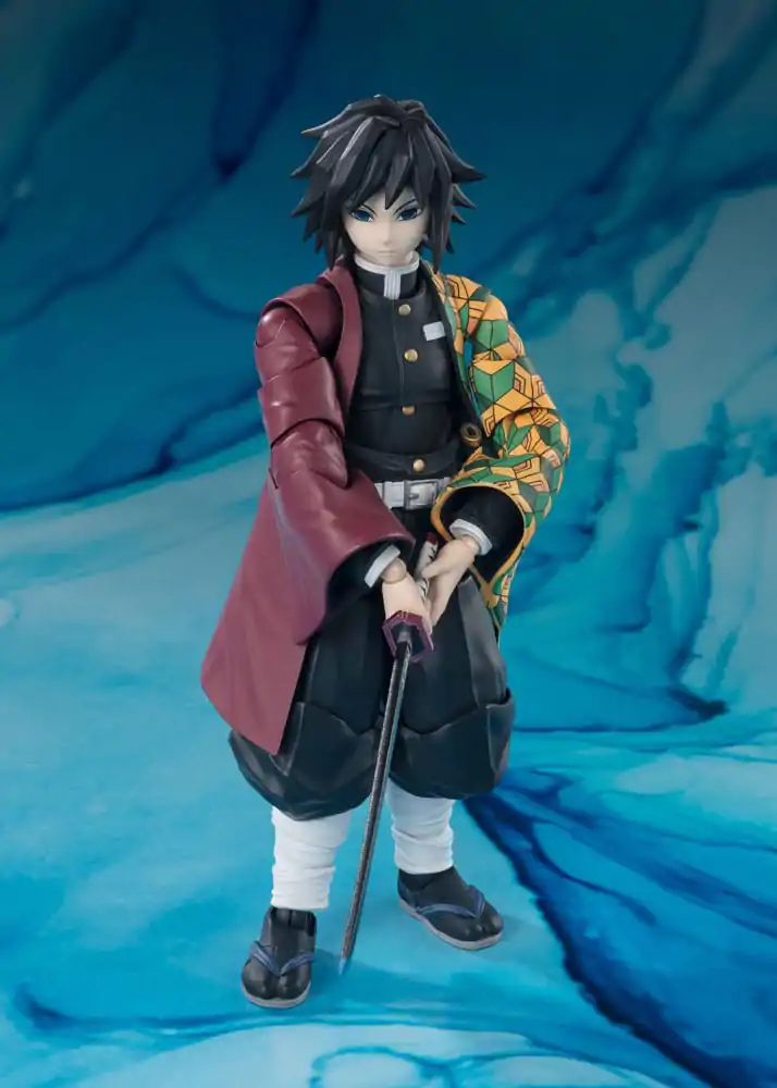 Demon Slayer: Kimetsu no Yaiba S.H. Figuarts Figurina de Acțiune Giyu Tomioka 15 cm poza produsului