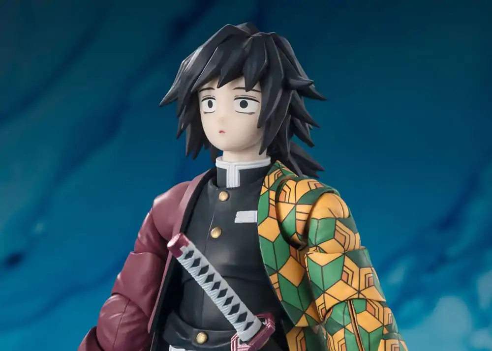 Demon Slayer: Kimetsu no Yaiba S.H. Figuarts Figurina de Acțiune Giyu Tomioka 15 cm poza produsului