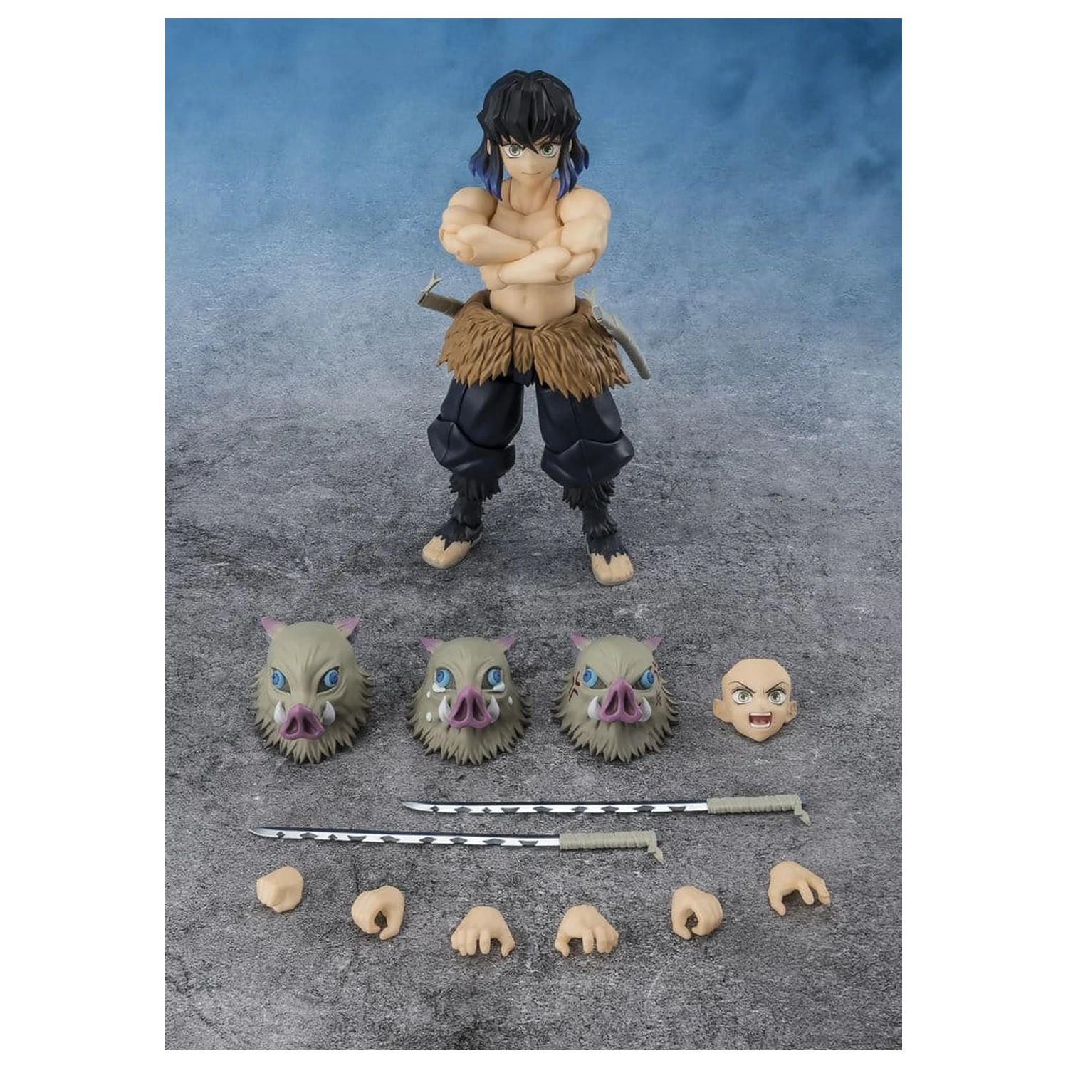Demon Slayer: Kimetsu no Yaiba S.H. Figuarts Figurina de actiune Inosuke Hashibira 14 cm poza produsului