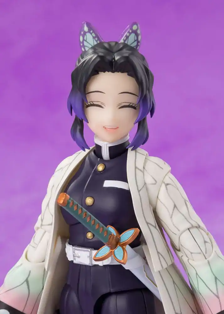 Demon Slayer: Kimetsu no Yaiba S.H.Figuarts Figurina de Acțiune Shinobu Kocho 13 cm poza produsului