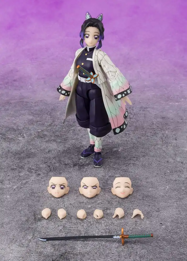 Demon Slayer: Kimetsu no Yaiba S.H.Figuarts Figurina de Acțiune Shinobu Kocho 13 cm poza produsului