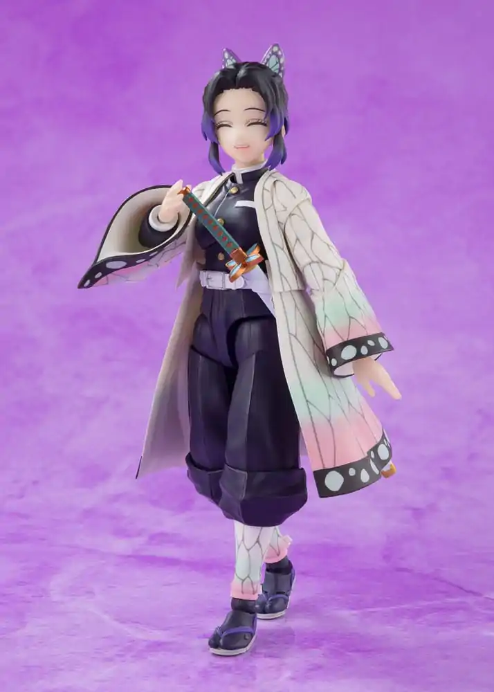 Demon Slayer: Kimetsu no Yaiba S.H.Figuarts Figurina de Acțiune Shinobu Kocho 13 cm poza produsului