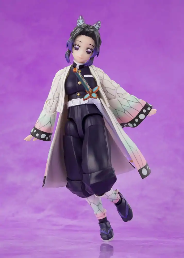 Demon Slayer: Kimetsu no Yaiba S.H.Figuarts Figurina de Acțiune Shinobu Kocho 13 cm poza produsului