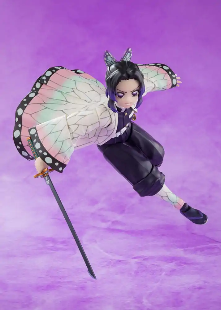 Demon Slayer: Kimetsu no Yaiba S.H.Figuarts Figurina de Acțiune Shinobu Kocho 13 cm poza produsului