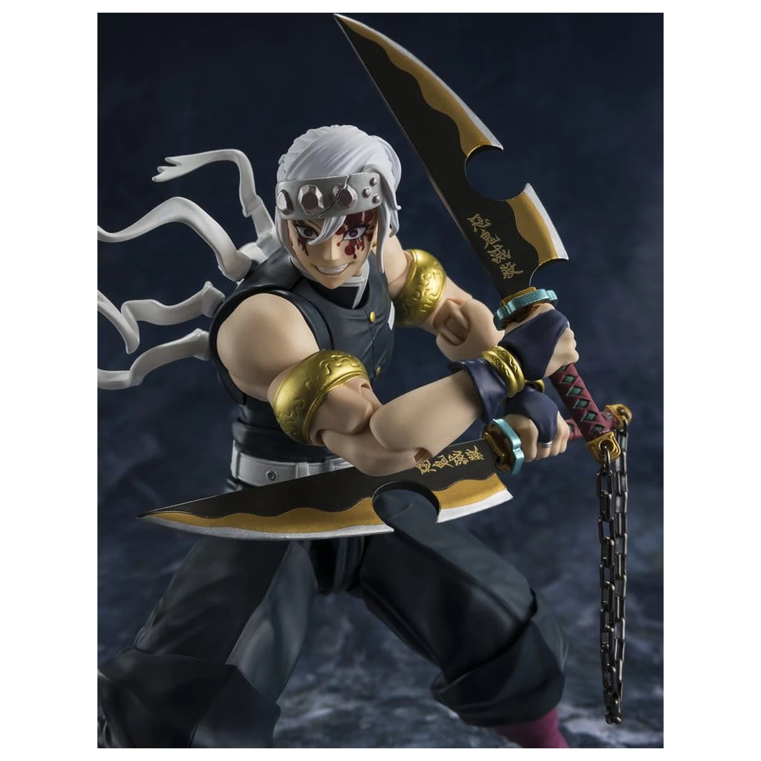 Demon Slayer: Kimetsu no Yaiba S.H.Figuarts Figurina de actiune Uzui Tengen 17 cm poza produsului