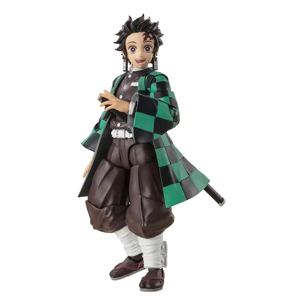 Demon Slayer: Kimetsu no Yaiba S.H. Figuarts figurină de acțiune Tanjiro Kamado 14 cm poza produsului