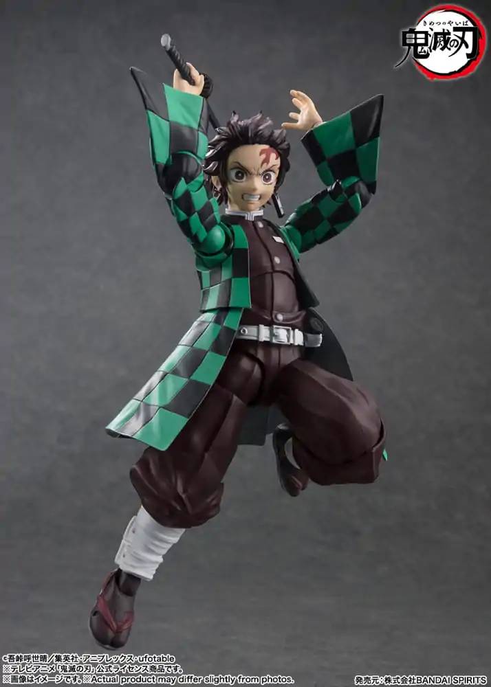 Demon Slayer: Kimetsu no Yaiba S.H. Figuarts figurină de acțiune Tanjiro Kamado 14 cm poza produsului