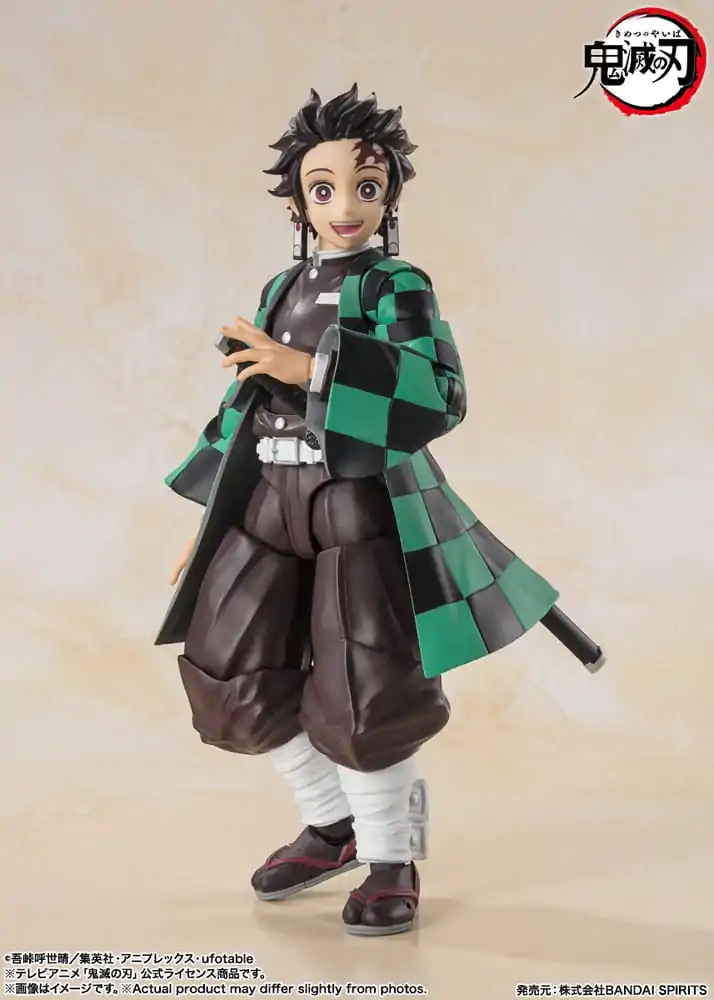 Demon Slayer: Kimetsu no Yaiba S.H. Figuarts figurină de acțiune Tanjiro Kamado 14 cm poza produsului