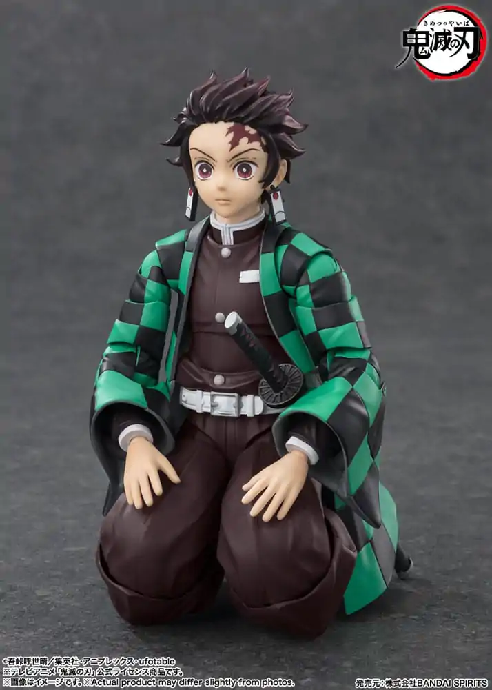 Demon Slayer: Kimetsu no Yaiba S.H. Figuarts figurină de acțiune Tanjiro Kamado 14 cm poza produsului