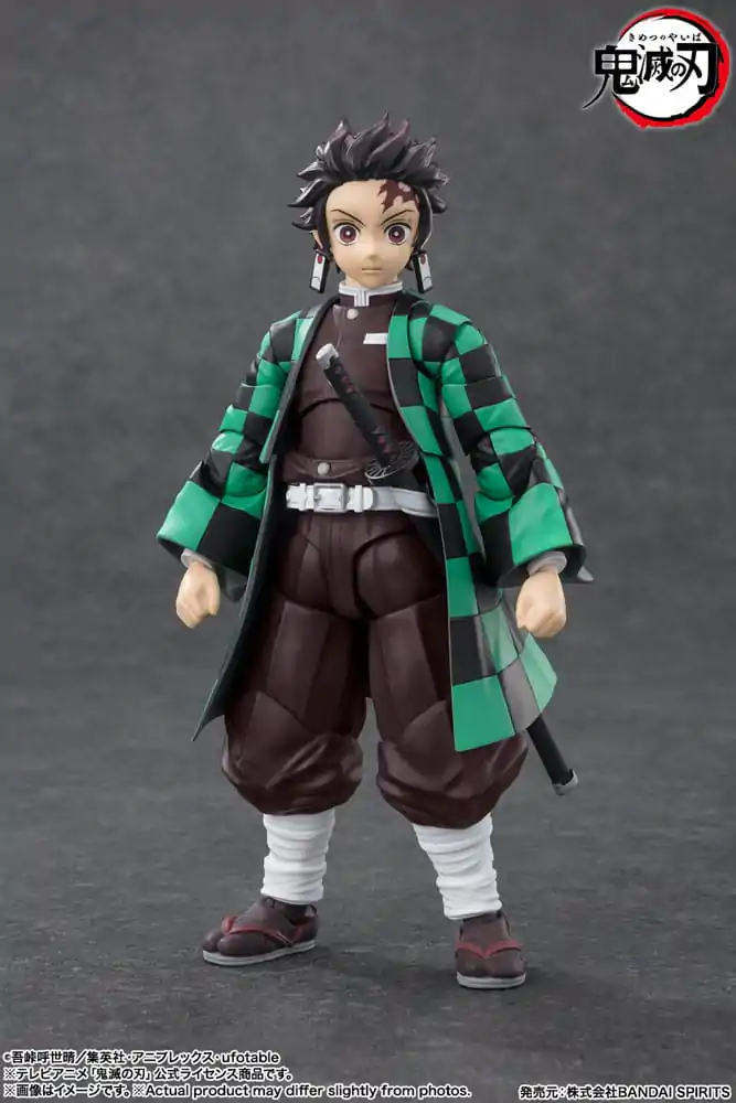 Demon Slayer: Kimetsu no Yaiba S.H. Figuarts figurină de acțiune Tanjiro Kamado 14 cm poza produsului