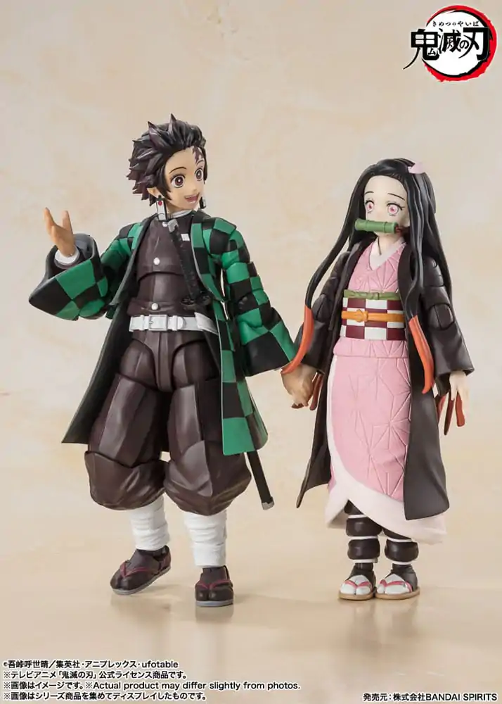 Demon Slayer: Kimetsu no Yaiba S.H. Figuarts figurină de acțiune Tanjiro Kamado 14 cm poza produsului