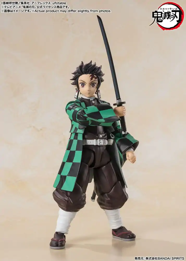 Demon Slayer: Kimetsu no Yaiba S.H. Figuarts figurină de acțiune Tanjiro Kamado 14 cm poza produsului