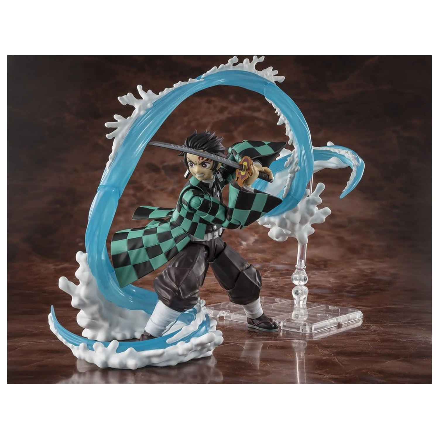 Demon Slayer: Kimetsu no Yaiba S.H. Figuarts Set Accesorii Tanjiro Kamado & Giyu Tomioka Water Breathing Set de piese optionale poza produsului