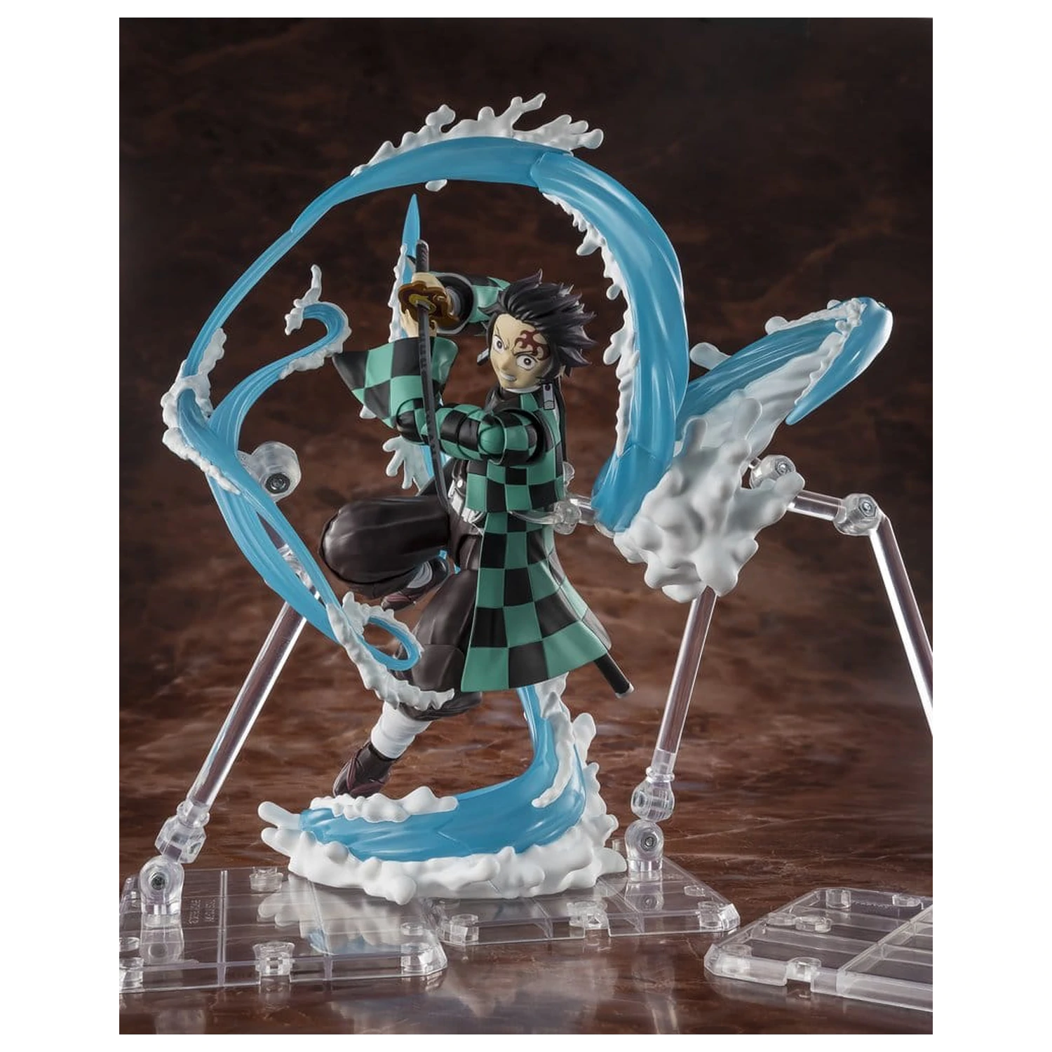Demon Slayer: Kimetsu no Yaiba S.H. Figuarts Set Accesorii Tanjiro Kamado & Giyu Tomioka Water Breathing Set de piese optionale poza produsului