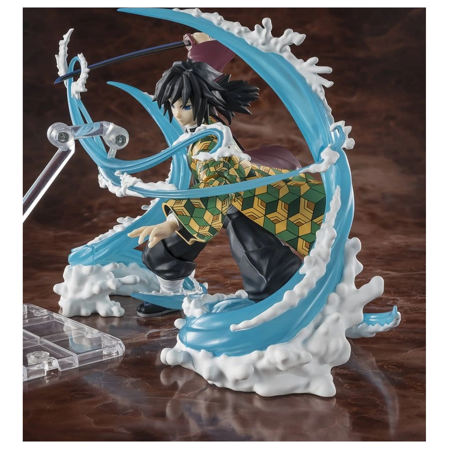 Demon Slayer: Kimetsu no Yaiba S.H. Figuarts Set Accesorii Tanjiro Kamado & Giyu Tomioka Water Breathing Set de piese optionale poza produsului