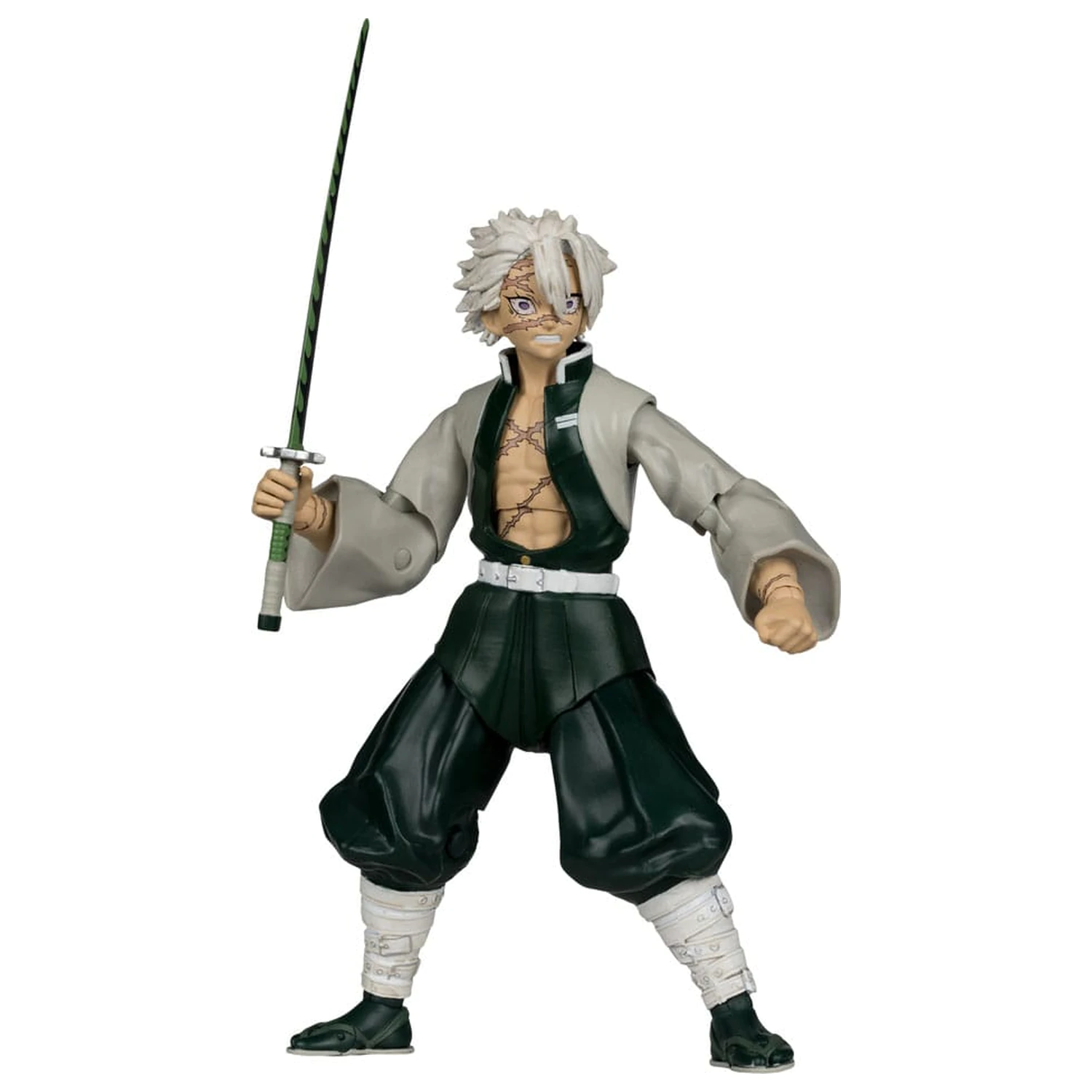 Demon Slayer: Kimetsu no Yaiba figurina de actiune Sanemi Shinazugawa 17 cm poza produsului