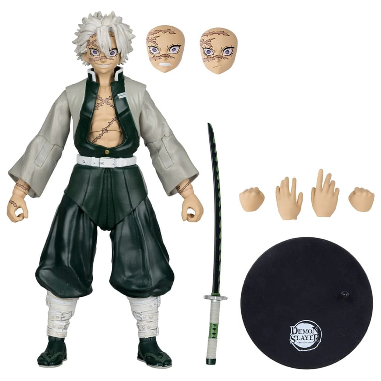 Demon Slayer: Kimetsu no Yaiba figurina de actiune Sanemi Shinazugawa 17 cm poza produsului