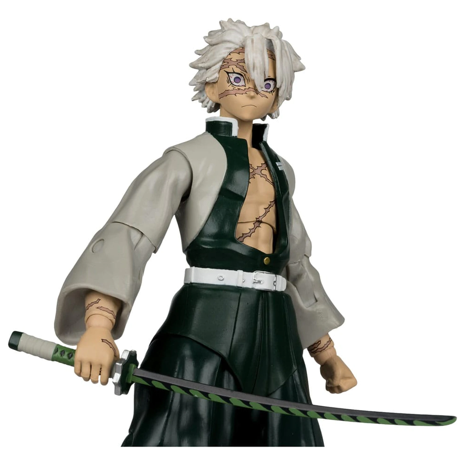 Demon Slayer: Kimetsu no Yaiba figurina de actiune Sanemi Shinazugawa 17 cm poza produsului
