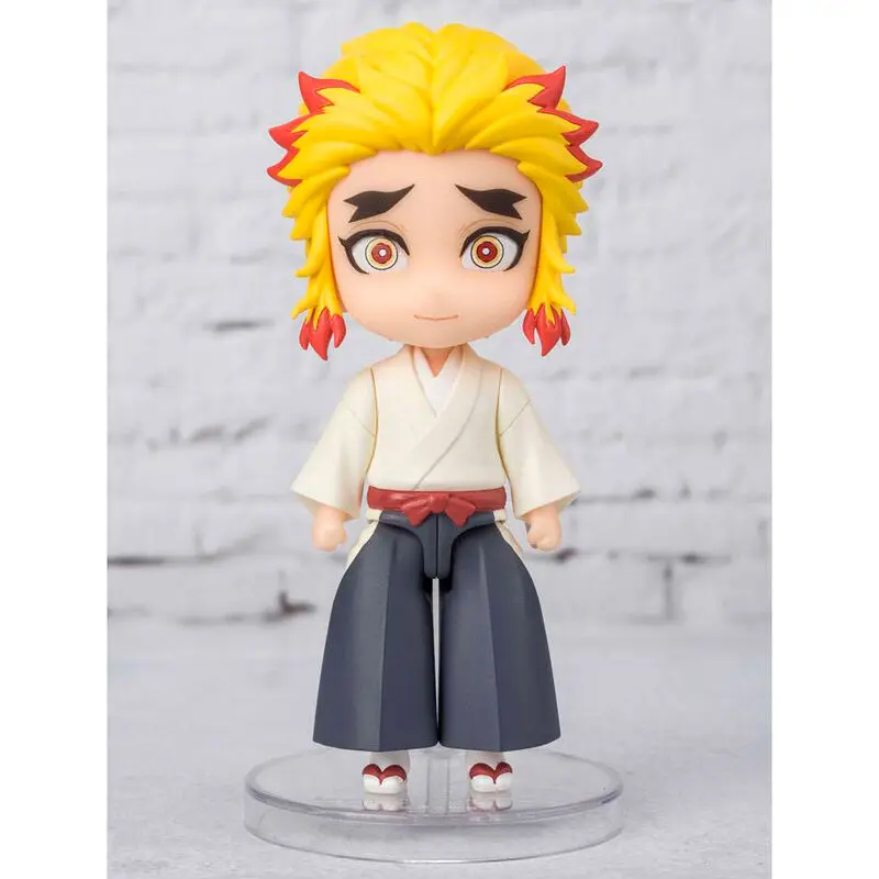 Demon Slayer: Kimetsu no Yaiba Figuarts mini Figurina de actiune Senjuro Rengoku 9 cm poza produsului