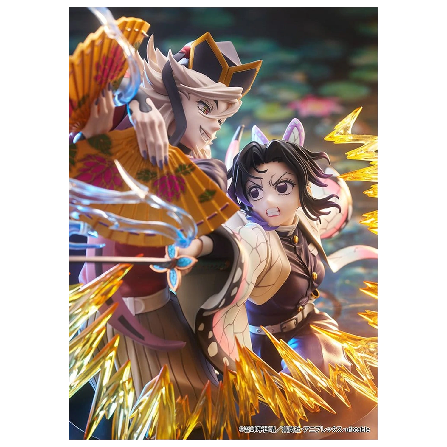 Demon Slayer: Kimetsu no Yaiba Figurine PVC Pachet 2 Shinobu Kocho & Doma 18 cm poza produsului