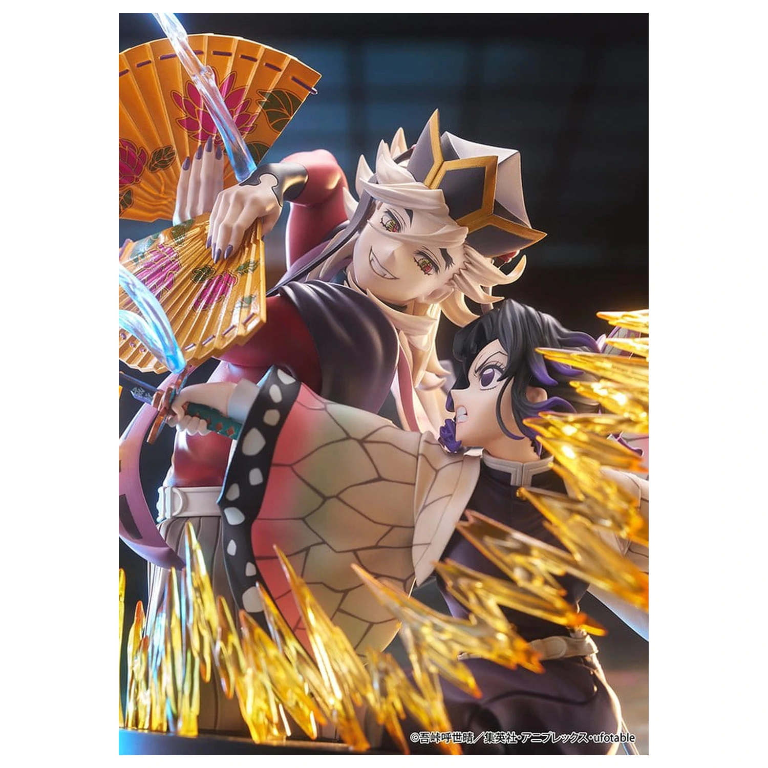 Demon Slayer: Kimetsu no Yaiba Figurine PVC Pachet 2 Shinobu Kocho & Doma 18 cm poza produsului