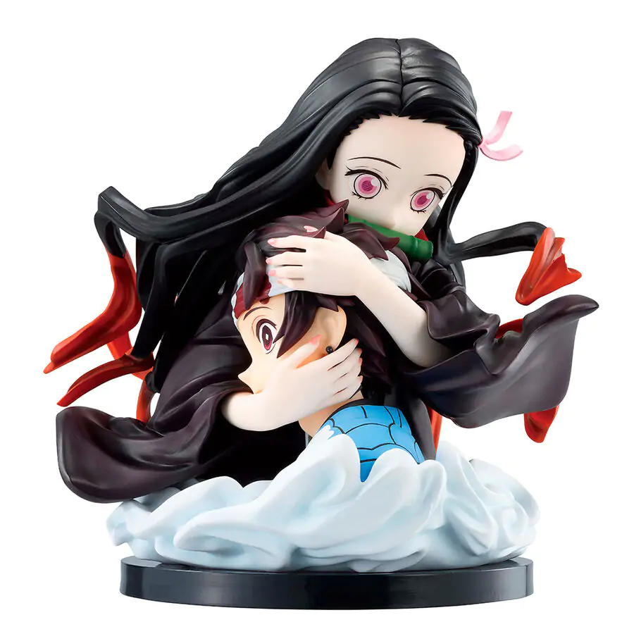 Demon Slayer Kimetsu no Yaiba Tanjiro Kamado & Nezuko Kamado Locus Ichibansho figurină 15cm poza produsului