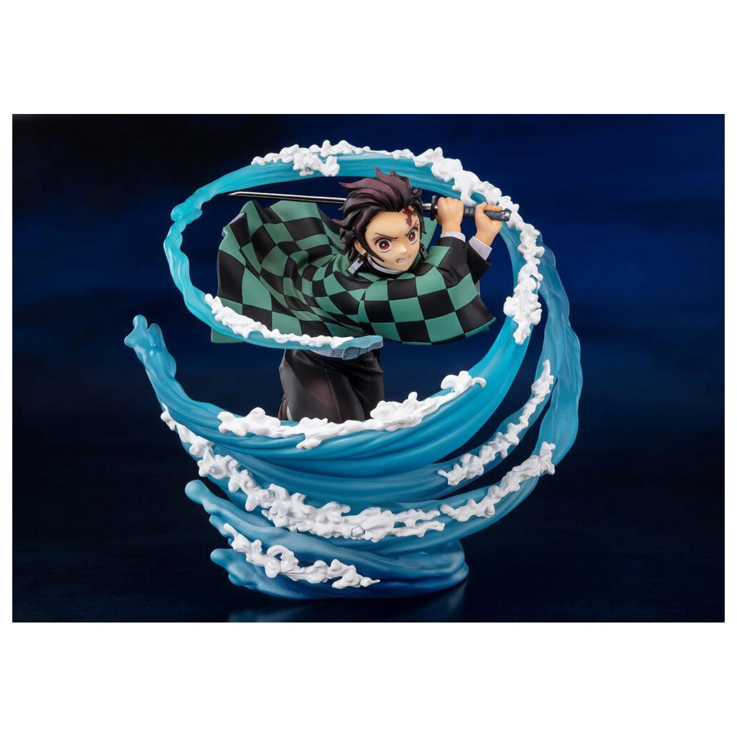 Demon Slayer Kimetsu No Yaiba Tanjiro Kamado Water Breathing S.H. Figurarts figurina 15cm poza produsului