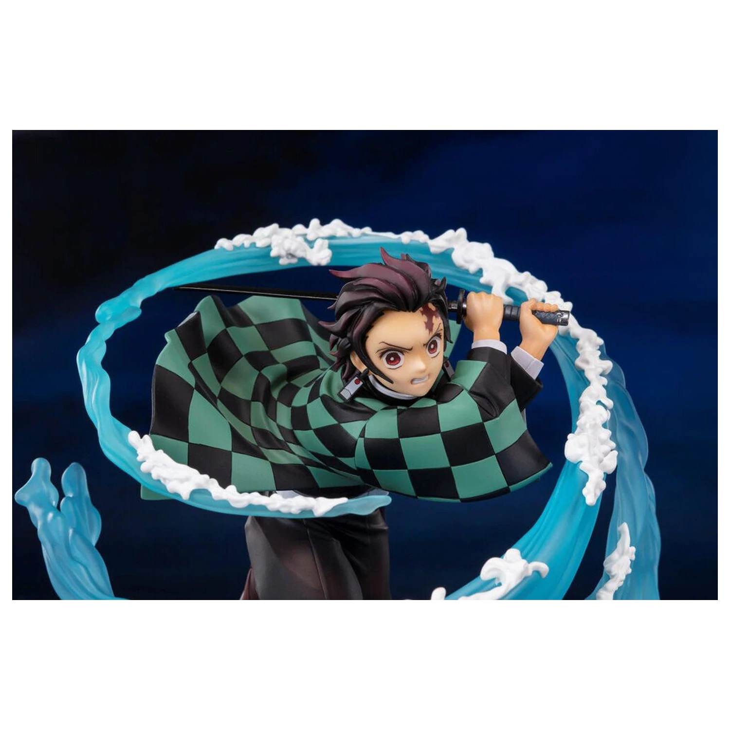 Demon Slayer Kimetsu No Yaiba Tanjiro Kamado Water Breathing S.H. Figurarts figurina 15cm poza produsului