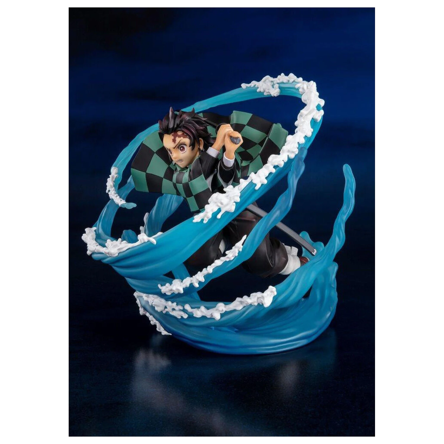 Demon Slayer Kimetsu No Yaiba Tanjiro Kamado Water Breathing S.H. Figurarts figurina 15cm poza produsului