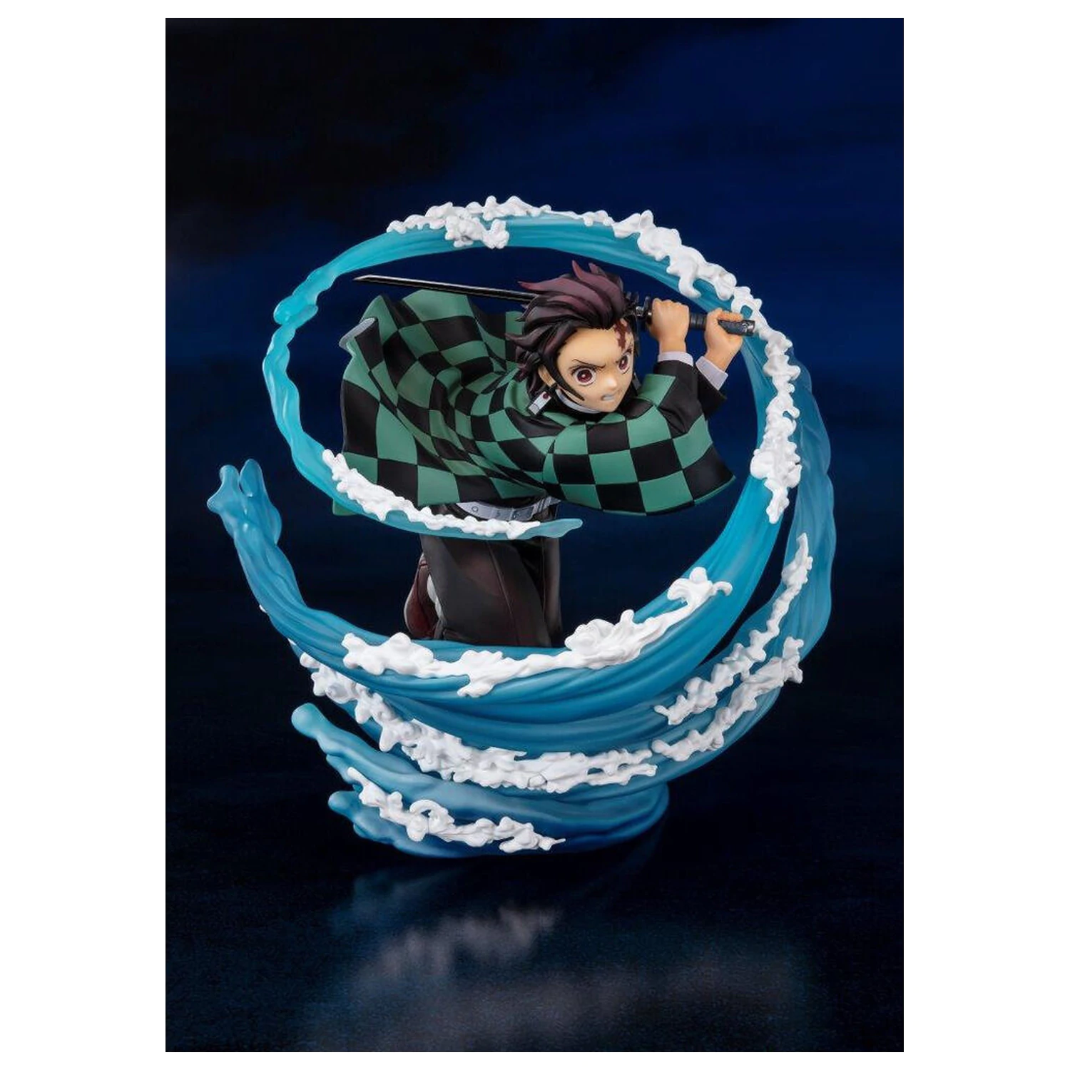 Demon Slayer Kimetsu No Yaiba Tanjiro Kamado Water Breathing S.H. Figurarts figurina 15cm poza produsului